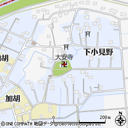 大安寺周辺の地図
