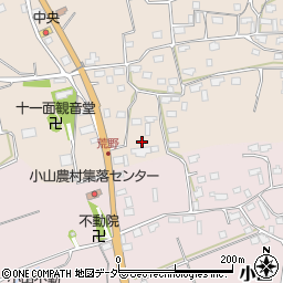 茨城県鹿嶋市荒野34周辺の地図