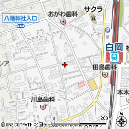 埼玉県白岡市小久喜1073-3周辺の地図