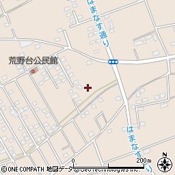 茨城県鹿嶋市荒野1398-37周辺の地図