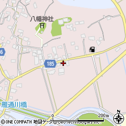 茨城県行方市根小屋169周辺の地図