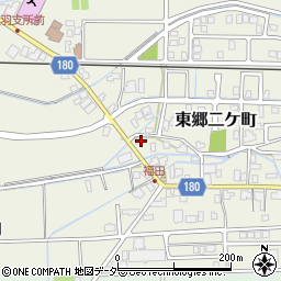 福井県福井市東郷二ケ町16周辺の地図
