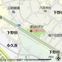 埼玉県白岡市上野田387周辺の地図