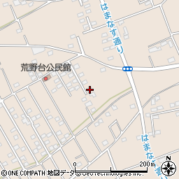 茨城県鹿嶋市荒野1398-14周辺の地図