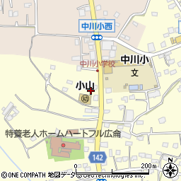 茨城県坂東市小山120周辺の地図