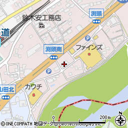 神田書店　常総店周辺の地図