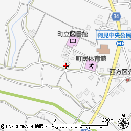 茨城県稲敷郡阿見町若栗1879周辺の地図