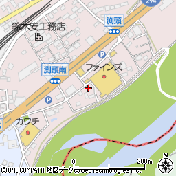 茨城県常総市水海道淵頭町4560周辺の地図