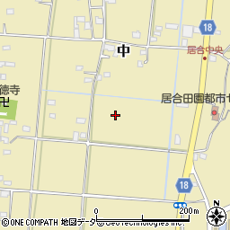 茨城県鹿嶋市中周辺の地図