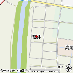 埼玉県北本市荒井周辺の地図