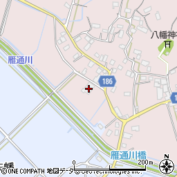 茨城県行方市根小屋1093周辺の地図