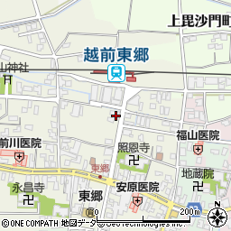 福井県福井市東郷二ケ町33-47周辺の地図