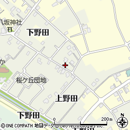 埼玉県白岡市上野田291周辺の地図