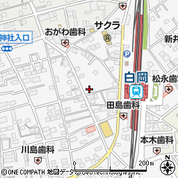 埼玉県白岡市小久喜1091-6周辺の地図