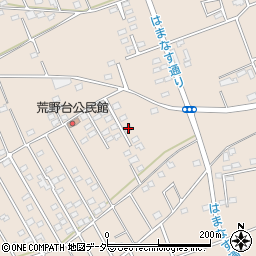 茨城県鹿嶋市荒野1398-4周辺の地図