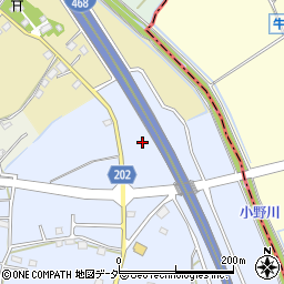 茨城県つくば市大井1422周辺の地図