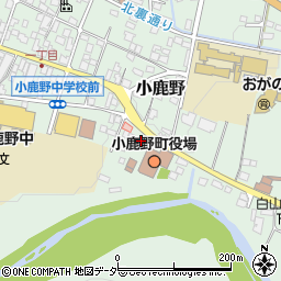 小鹿野町観光案内所トイレ周辺の地図