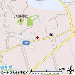 茨城県行方市根小屋108周辺の地図