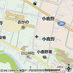 埼玉県秩父郡小鹿野町小鹿野2764-1周辺の地図