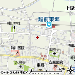 福井県福井市東郷二ケ町33-41周辺の地図