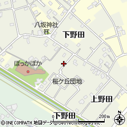 埼玉県白岡市上野田349-5周辺の地図