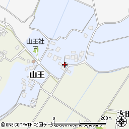 茨城県稲敷郡美浦村山王268周辺の地図