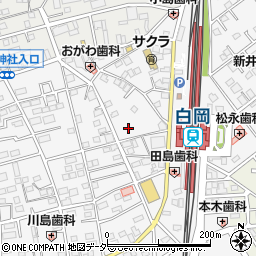 埼玉県白岡市小久喜1091-2周辺の地図