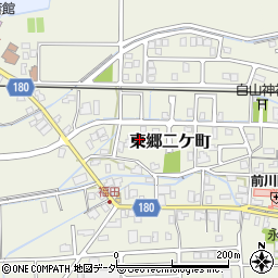 福井県福井市東郷二ケ町13周辺の地図