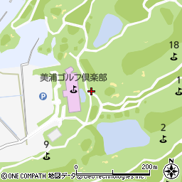 美浦ゴルフ倶楽部周辺の地図