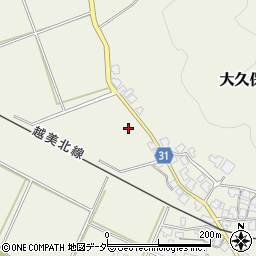 福井県福井市大久保町周辺の地図