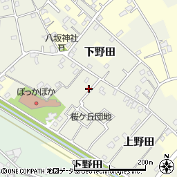 埼玉県白岡市上野田349周辺の地図