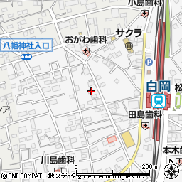 埼玉県白岡市小久喜1076-4周辺の地図