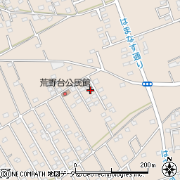 茨城県鹿嶋市荒野1398-8周辺の地図