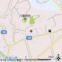 茨城県行方市根小屋240周辺の地図