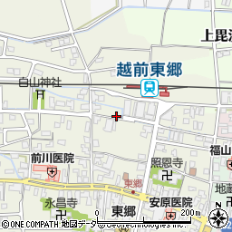 福井県福井市東郷二ケ町33-30周辺の地図