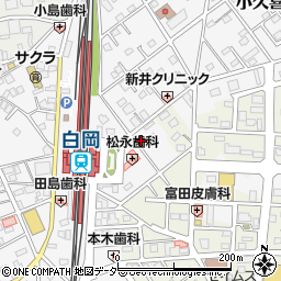 埼玉県白岡市小久喜1206-3周辺の地図