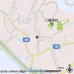 茨城県行方市根小屋253周辺の地図