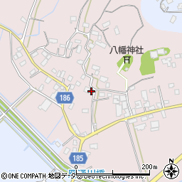 茨城県行方市根小屋253周辺の地図