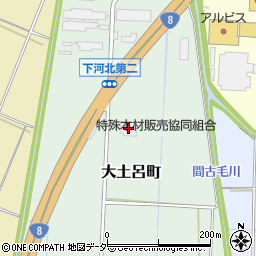 日本梱包運輸倉庫福井周辺の地図