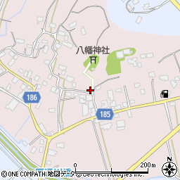 茨城県行方市根小屋248周辺の地図