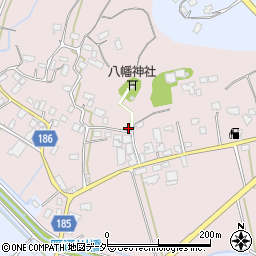 茨城県行方市根小屋248周辺の地図