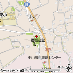 茨城県鹿嶋市荒野56周辺の地図