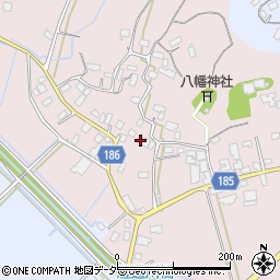 茨城県行方市根小屋254周辺の地図