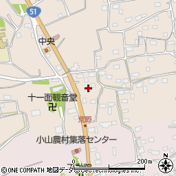 茨城県鹿嶋市荒野61周辺の地図