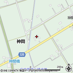 埼玉県春日部市神間1207周辺の地図