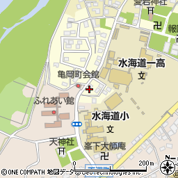 茨城県常総市水海道亀岡町2536周辺の地図