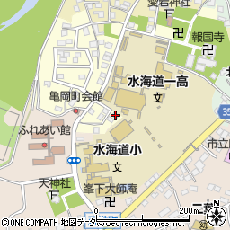 茨城県常総市水海道亀岡町2530周辺の地図