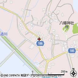茨城県行方市根小屋223周辺の地図