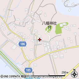 茨城県行方市根小屋251周辺の地図