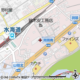 茨城県常総市水海道淵頭町2906周辺の地図